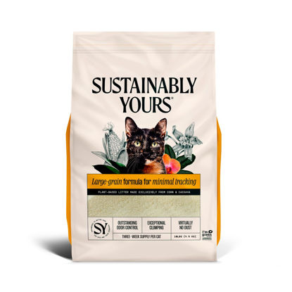 Picture of Sustainably Yours Cat Litter, Large-Grain Formula 10 lbs