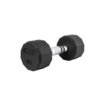 Picture of CAP Barbell 12-Sided Coated Dumbbell, 10 LB