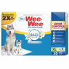 Picture of Four Paws Wee-Wee Odor Control with Febreze Freshness X-Large Pee Pads for Dogs - Dog & Puppy Pads for Potty Training - Dog Housebreaking & Puppy Supplies - 28" x 30" (30 count),White