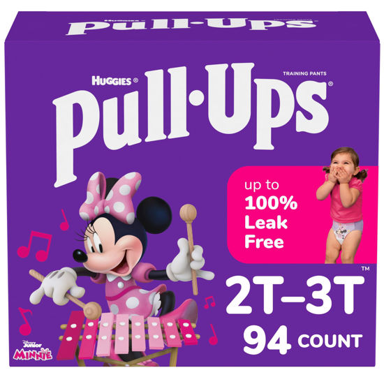 Picture of Pull-Ups Girls' Potty Training Pants, Size 2T-3T Training Underwear (16-34 lbs), 94 Count