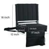 Picture of SPORT BEATS Stadium Seat for Bleachers with Back Support and Cushion Includes Shoulder Strap and Cup Holder