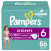 Picture of Pampers Cruisers Diapers - Size 6, 86 Count, Disposable Active Baby Diapers with Custom Stretch