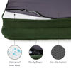 Picture of Bedsure Orthopedic Dog Bed for Medium Dogs - Calming Dog Sofa Beds Medium with Luxurious Short Plush Washable, Pet Couch Bed with Removable Washable Cover, Waterproof Lining and Nonskid Bottom, Green