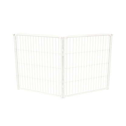 Picture of FXW Dog Playpen Designed for Indoor Use, 2 Add-on Panels, 32" Height for Small and Medium Dogs│Patent Pending