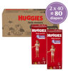 Picture of Huggies Size 7 Diapers, Little Movers Baby Diapers, Size 7 (41+ lbs), 80 Count (2 packs of 40)