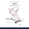 Picture of Baby Delight Alpine Deluxe Portable Bouncer | Infant | 0 - 6 Months | Peony Pink