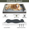 Picture of BFPETHOME Washable Dog Beds for Extra Large Dogs, Orthopedic Dog Bed Extra Large, Big Dog Couch Bed with Removable Washable Cover, Waterproof Lining and Nonskid Bottom, Egg-Crate Foam Pet Sofa Bed