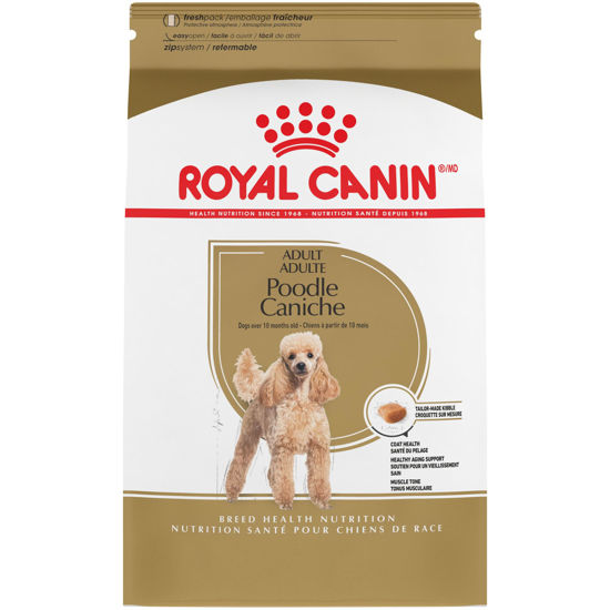 Picture of Royal Canin Poodle Adult Breed Specific Dry Dog Food, 10 lb bag