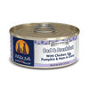 Picture of Weruva Classic Dog Food, Bed & Breakfast with Chicken, Egg, Pumpkin & Ham in Gravy, 5.5oz Can (Pack of 24), Blue