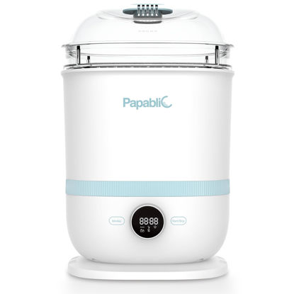 Picture of Papablic 5-in-1 Bottle Sterilizer and Dryer Pro, Universal Fit for Baby Bottles, Parts & Other Newborn Essentials, Extra-Large Capacity