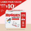 Picture of Huggies Simply Clean Fragrance-Free Baby Wipes, Unscented Diaper Wipes, 11 Flip-Top Packs (704 Wipes Total)