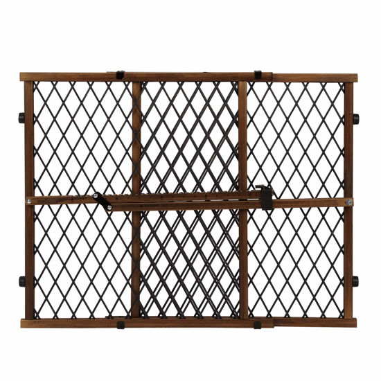 Picture of Evenflo Position & Lock Baby Gate, Pressure-Mounted, Farmhouse Collection