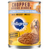 Picture of PEDIGREE Adult Canned Wet Dog Food Chopped Ground Dinner Combo with Chicken, Beef & Liver Flavor, (12) 13.2 oz. Cans