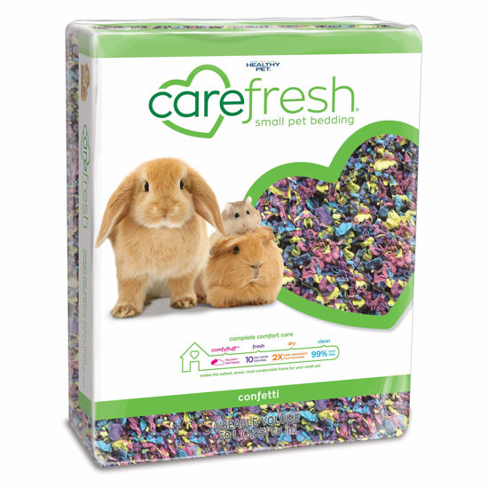 Picture of carefresh confetti small pet bedding, 50L (Pack May Vary) (L0410)