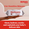 Picture of Huggies Nourish Scented Baby Wipes, 10 Push Button Packs (560 Wipes Total)