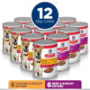 Picture of Hill's Science Diet Adult 1-6, Adult 1-6 Premium Nutrition, Wet Dog Food, Variety Case: Chicken & Barley; Beef & Barley Loaf, 13 oz Can Variety Case, Case of 12