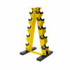 Picture of CAP Barbell A-Frame Dumbbell Weight Rack, Yellow