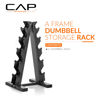 Picture of CAP Barbell A-Frame Dumbbell Weight Rack, Yellow