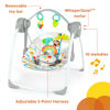 Picture of Bright Starts Playful Paradise Portable Compact Automatic Baby Swing with Music, Unisex, Newborn +