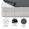 Picture of Bedsure Orthopedic Dog Bed for Medium Dogs - Waterproof Dog Sofa Beds Medium, Supportive Foam Pet Couch Bed with Removable Washable Cover, Waterproof Lining and Nonskid Bottom, Light Grey