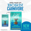 Picture of Tiki Cat Born Carnivore High Protein, Herring & Salmon Meal, Grain-Free Baked Kibble to Maximize Nutrients, Dry Cat Food, 11.1 lbs. Bag