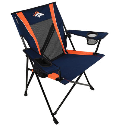 Picture of Kijaro Sports Fan Folding Chair, 26" L x 35.5" W x 37" H, Denver Broncos