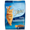 Picture of 9Lives Daily Essentials Dry Cat Food With Chicken, Beef & Salmon Flavors, 12 lb Bag