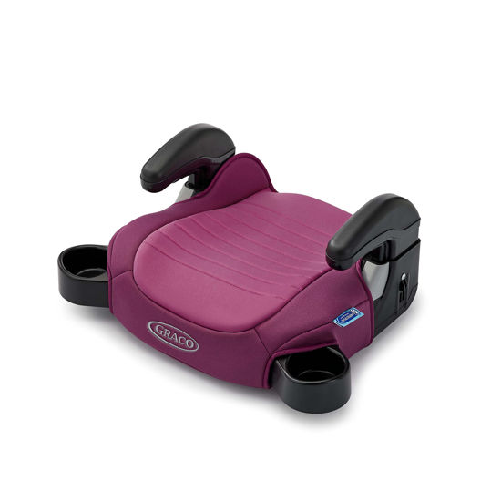 Picture of Graco TurboBooster 2.0 Backless Booster Car Seat, Trisha, Easy to Clean with Halfway Cup Holders