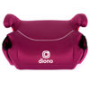 Picture of Diono Solana, No Latch, Single Backless Booster Car Seat, Lightweight, Machine Washable Covers, Cup Holders, Pink