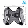 Picture of Henkelion Weighted Vest Weight Vest for Men Women Kids Weights Included, Body Weight Vests Adjustable for Running, Training Workout, Jogging, Walking