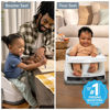 Picture of Ingenuity Baby Base 2-in-1 Booster Feeding and Floor Seat with Self-Storing Tray - Cashmere