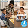 Picture of Ingenuity Baby Base 2-in-1 Booster Feeding and Floor Seat with Self-Storing Tray - Night Sky