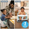 Picture of Ingenuity Baby Base 2-in-1 Booster Feeding and Floor Seat with Self-Storing Tray - Mist