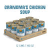 Picture of Weruva Classic Dog Food, Grandma's Chicken Soup with Chicken Breast & Veggies, 14oz Can (Pack of 12), Teal (878408004568)