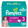 Picture of Pampers Cruisers Diapers - Size 3, 140 Count, Disposable Active Baby Diapers with Custom Stretch