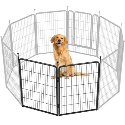 Picture of FXW Rollick Dog Playpen for Yard, RV Camping│Patented, 40 inch 2 Panels