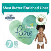 Picture of Pampers Pure Protection Diapers - Size 7, One Month Supply (88 Count), Hypoallergenic Premium Disposable Baby Diapers