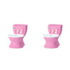 Picture of Summer My Size Potty Lights and Songs Transitions, Pink - Realistic Potty Training Toilet with Interactive Handle That Plays Music for Kids, Removable Potty Topper/Pot, Wipe Compartment, (Pack of 2)