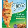 Picture of 9Lives Indoor Complete Dry Cat Food, 3.15 lb. Bag, 4 Count