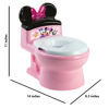 Picture of The First Years Disney Minnie Mouse Potty Training Toilet and Toddler Toilet Seat - Toilet Training Potty with Fun Flushing and Cheering Sounds,Pink