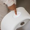 Picture of Nuby My Real Training Urinal - Freestanding - With Life-Like Flush Button and Sound - Potty Training for Boys - 18+ Months - White