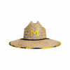 Picture of FOCO unisex adult Ncaa College Team Logo Floral Sun Straw Hat, Team Logo, One Size US