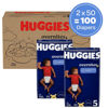 Picture of Huggies Size 5 Overnites Baby Diapers: Overnight Diapers, Size 5 (27+ lbs), 100 Ct (2 Packs of 50)