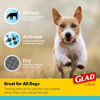 Picture of Glad for Pets Activated Charcoal Dog Training Pads, Small Size 17.5" x 23.5" - Odor Absorbing, Pee Pads for Dogs - Perfect for Training New Puppies, Charcoal, 120 Count - 2 Pack