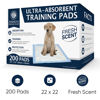 Picture of American Kennel Club Ultra Absorbent Odor Control Scented Training Pads for Dogs Leak-Proof Quick Dry Gel - 22 x 22 Puppy Pads - Fresh Scented - 200 Count