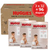 Picture of Huggies Size 6 Diapers, Skin Essentials Baby Diapers, Size 6 (35+ lbs), 96 Count (3 Packs of 32)