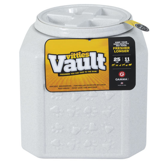 Picture of Gamma2 Vittles Vault Dog Food Storage Container, Up To 25 Pounds Dry Pet Food Storage, Made in USA