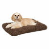 Picture of Midwest Homes for Pets Deluxe Dog Beds | Super Plush Dog & Cat Beds Ideal for Dog Crates | Machine Wash & Dryer Friendly, 1-Year Warranty, Cocoa, 30-Inch