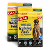 Picture of Glad for Pets Activated Carbon Puppy Training Pads, Giant Size, 24 Count - 2 Pack | Charcoal Puppy Pads for Dogs, Large Dog Pee Pads | Super Absorbent and Leak Proof