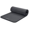 Picture of Retrospec Solana Yoga Mat 1" Thick w/Nylon Strap for Men & Women - Non Slip Exercise Mat for Home Yoga, Pilates, Stretching, Floor & Fitness Workouts - Graphite